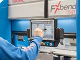 Euromac FX Bend 1547 50 ton x 5' bed CNC  press brake